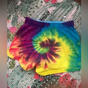 Soffe Womens tye dye Size XS shorts nwot never worn